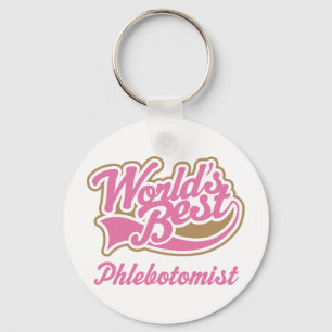 Phlebotomist Gift Key Ring