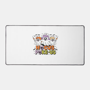 Phlebotomist Halloween Medical Lab Tech Spooky ER  Desk Mat