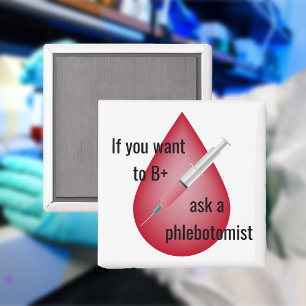 Phlebotomist Magnet