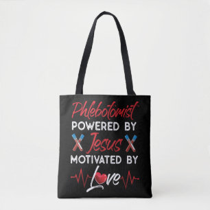 Phlebotomist Phlebotomy Phlebotomist Powered By Tote Bag