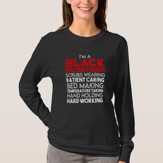 Phlebotomist Phlebotomy Technician   18 T-Shirt (Front)