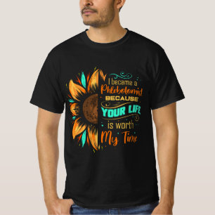 Phlebotomist Sunflower Phlebotomy Technician  T-Shirt