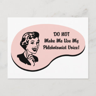 Phlebotomist Voice Postcard