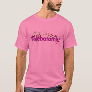 Phlebotomist "We're So Vein" Stick People T-Shirt