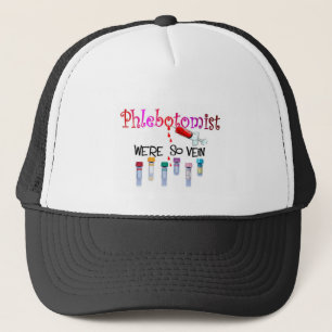 Phlebotomist "We're So Vein" T-Shirts Trucker Hat