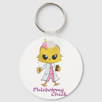 Phlebotomy Chick Key Ring