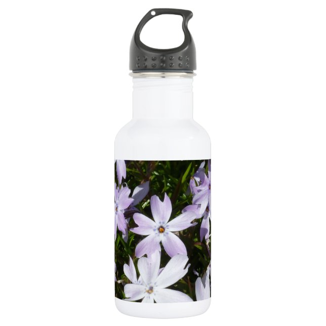 Phlox flower 532 ml water bottle (Front)