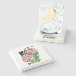Phlox Stone Coaster
