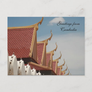 phnom penh rooftops postcard