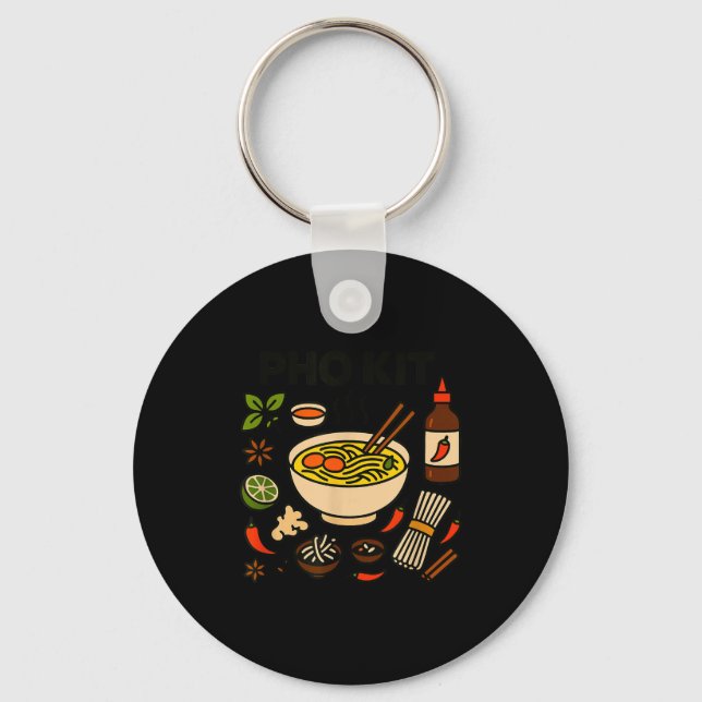 Pho Kit Vietnamese Food  Key Ring (Front)