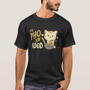 Pho Noodle Soup  Cat Pho Bowl Asian Food Pho Soup T-Shirt