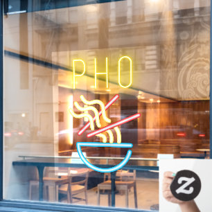 PHO NOODLES Faux Neon Light Vietnamese Restaurant 