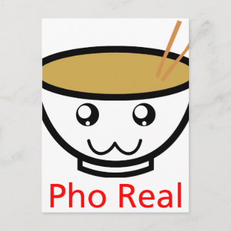Pho Real Postcard