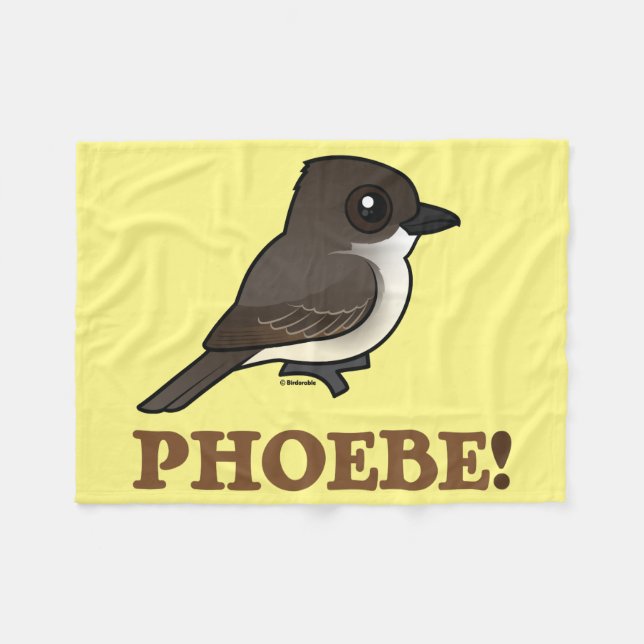 PHOEBE! FLEECE BLANKET (Front (Horizontal))