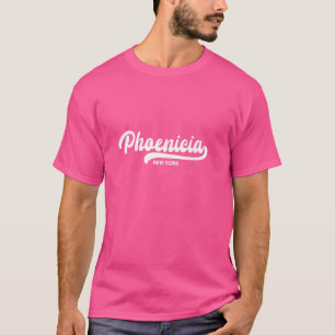 Phoenicia Ulster County Upstate New York Fishing C T-Shirt