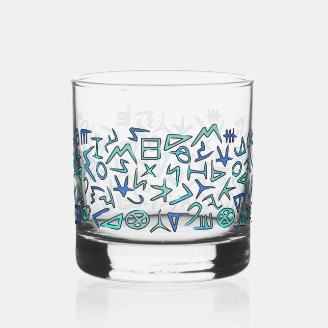 Phoenician Whiskey Glass (Front)