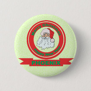Phoenix 6 Cm Round Badge