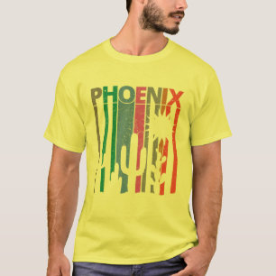 Phoenix   80'S Vintage Retro Phoenix Sun Desert Ca T-Shirt