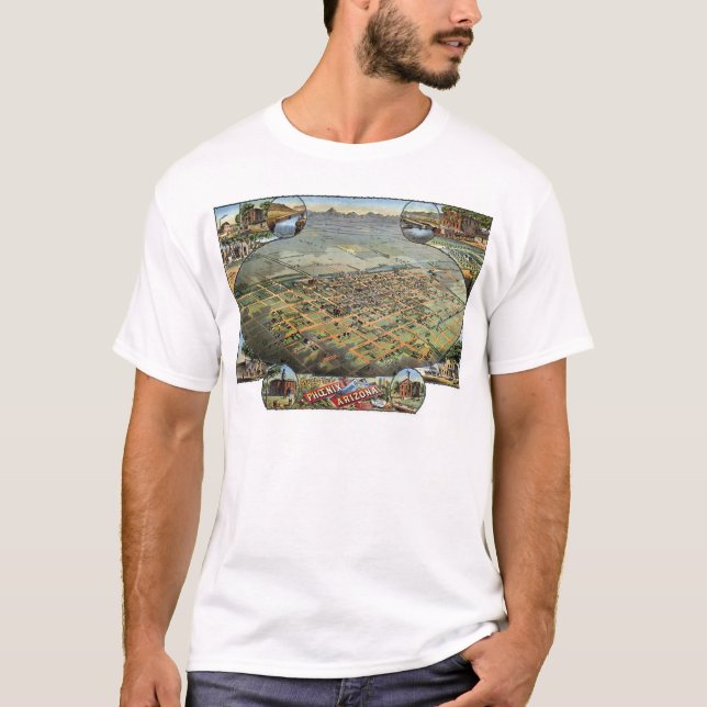 Phoenix, Arizona - 1885 T-Shirt (Front)