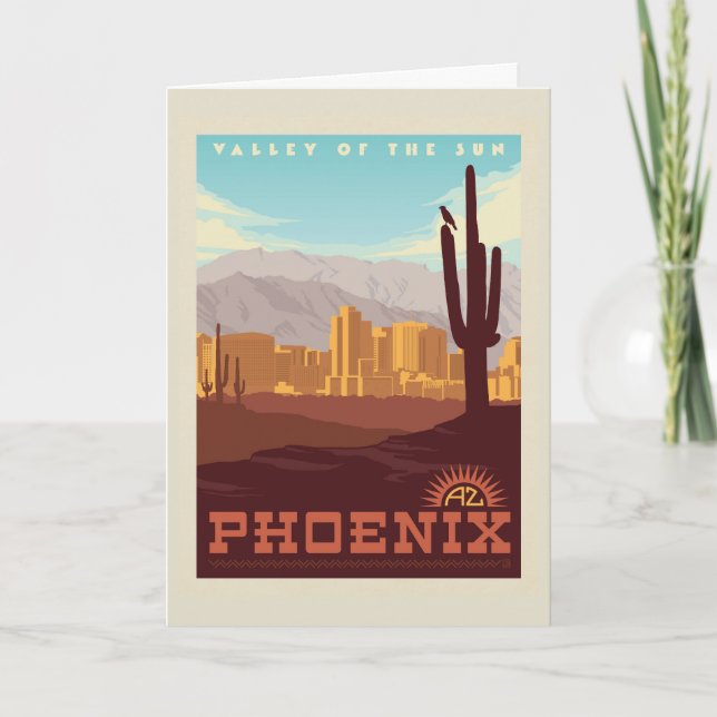 Phoenix, Arizona Card (Front)