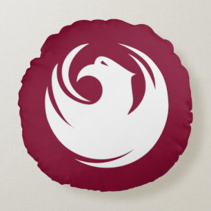 Phoenix (Arizona) City flag Round Cushion