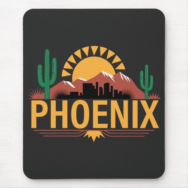 Phoenix Arizona Mouse Pad (Front)