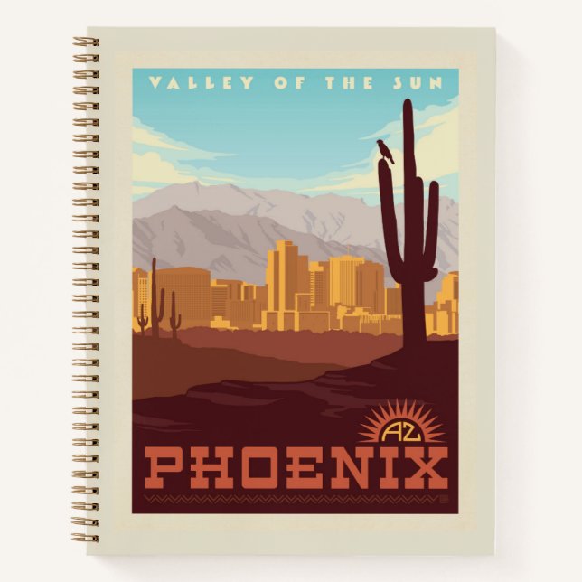 Phoenix, Arizona Notebook (Front)