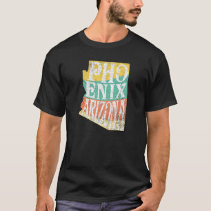 Phoenix Arizona Psychedelic Bohemian Graphic T-Shirt