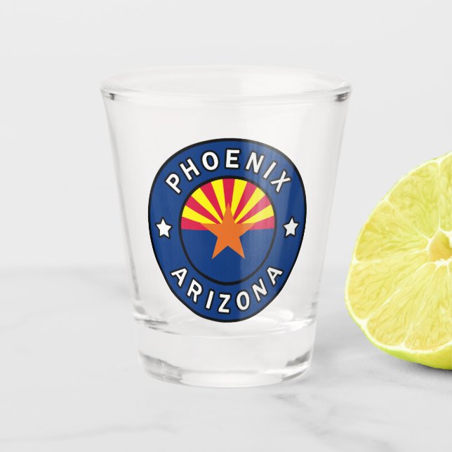 Phoenix Arizona Shot Glass (Front)