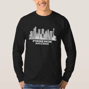 Phoenix Arizona Skyline American Cityscape America T-Shirt
