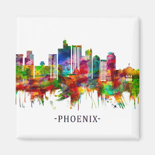 Phoenix Arizona Skyline Magnet