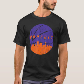Phoenix Arizona State Love Basketball Vintage Desi T-Shirt