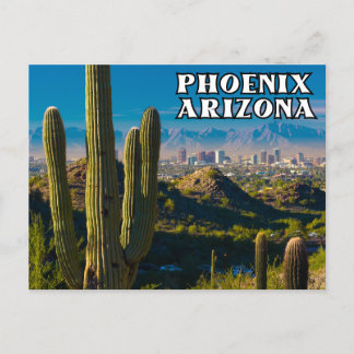 Phoenix Arizona Travel Souvenir Postcard