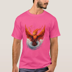 Phoenix Artwork Fire Phoenix Bird Phoenix Rising F T-Shirt