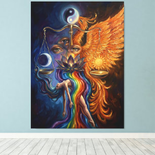 Phoenix Balance Canvas Print