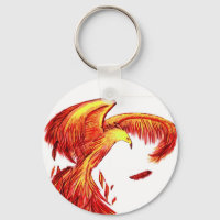 Phoenix Being Reborn Keychain.