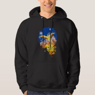 Phoenix Bird RISE ABOVE YOUR TROUBLES Hoodie