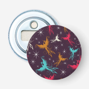 Phoenix Birds Figure Pattern Bottle Opener