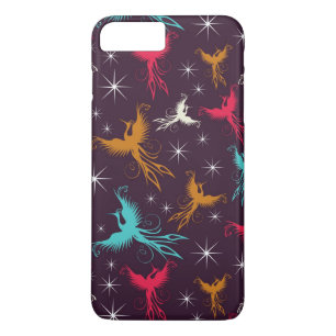 Phoenix Birds Figure Pattern Case-Mate iPhone Case