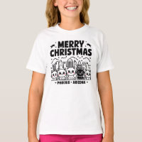 Phoenix City Arizona Merry Christmas Cats USA