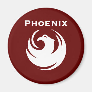 Phoenix city flag magnet