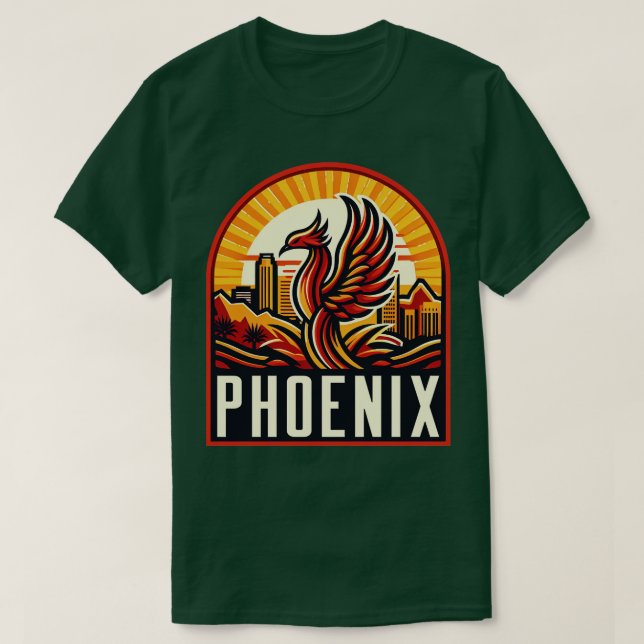 Phoenix City Lover T-Shirt (Design Front)