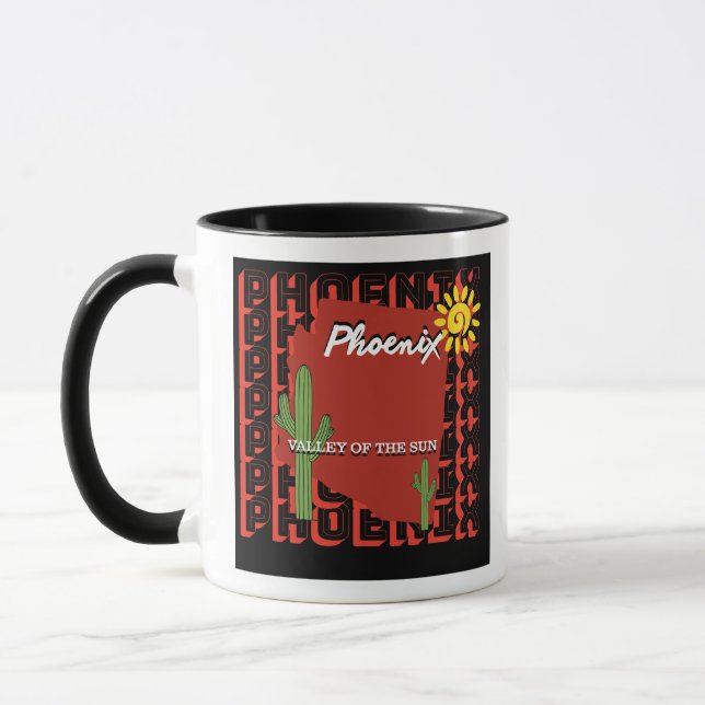 Phoenix coffee mug  (Left)