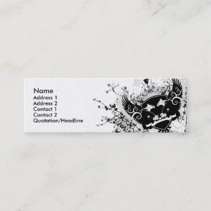 Phoenix Crest Mini Business Card