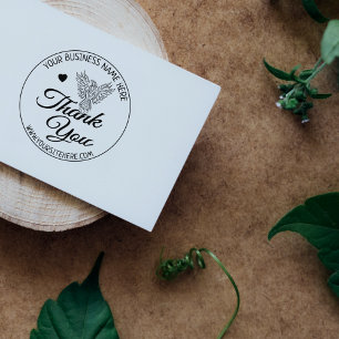 Phoenix Custom Business Thank You Rubber Stamp