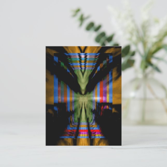 Phoenix Elegant Stationary by MonQui' Designs Postcard (Standing Front)