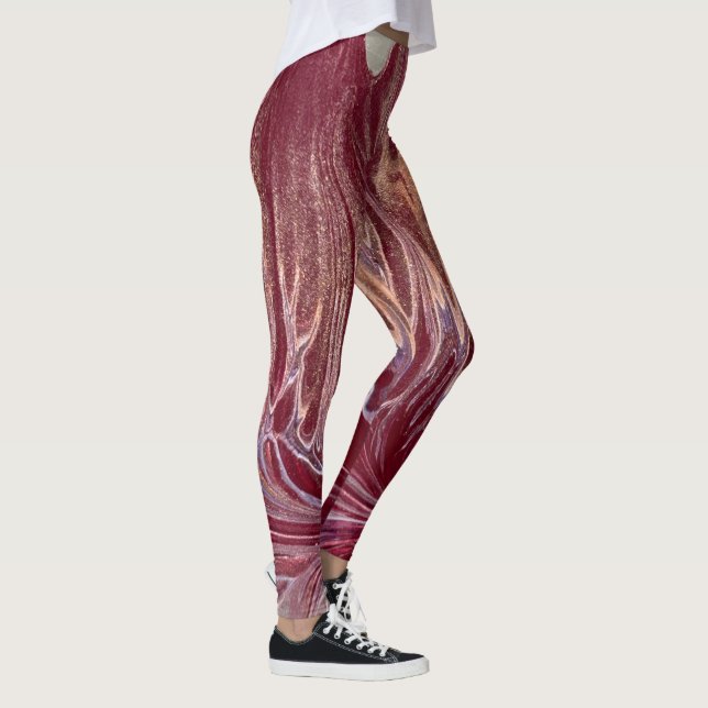 Phoenix feather leggings (Right)