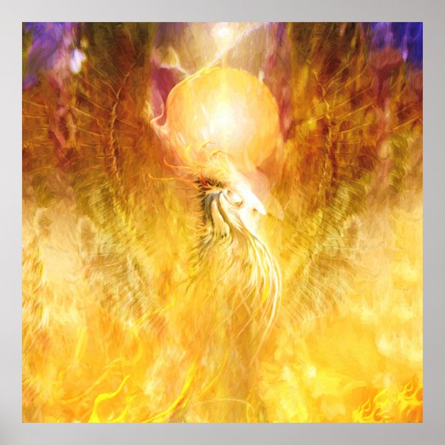 Phoenix Fire Bird TRANSMUTATION Poster (Front)