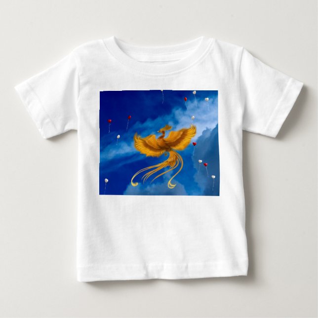 Phoenix / Firebird. Baby T-Shirt (Front)