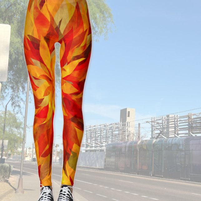 Phoenix Flames  Leggings (Creator Uploaded)